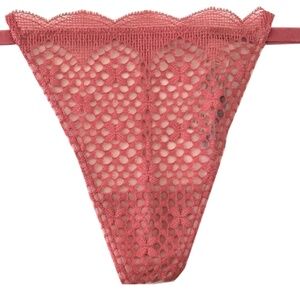 VICTORIA'S SECRET VERY SEXY PINK V-STRING PANTY